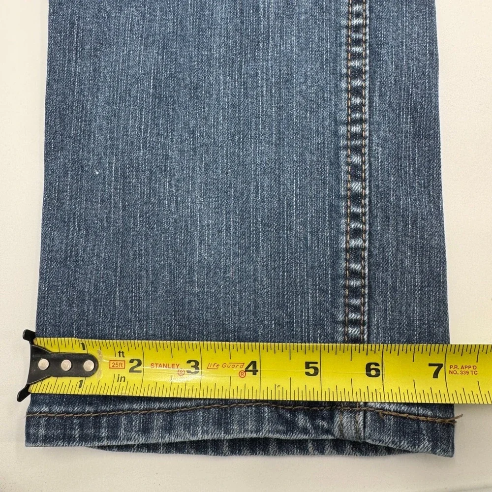 Levis 511 Slim Fit Blue Paint Splatter Jeans Mens 36x30‎ Medium Wash